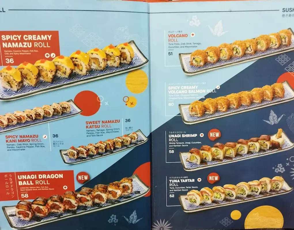 Menu Franchise Ichiban Sushi