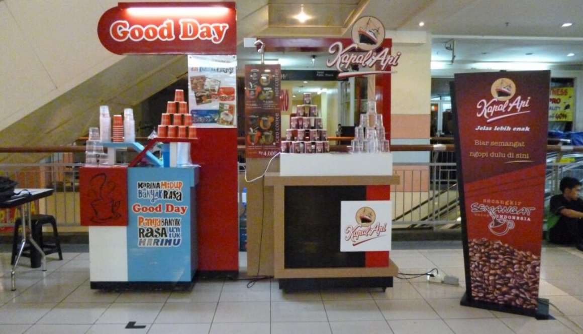 Ide Menarik Franchise Kopi Kapal Api Booth