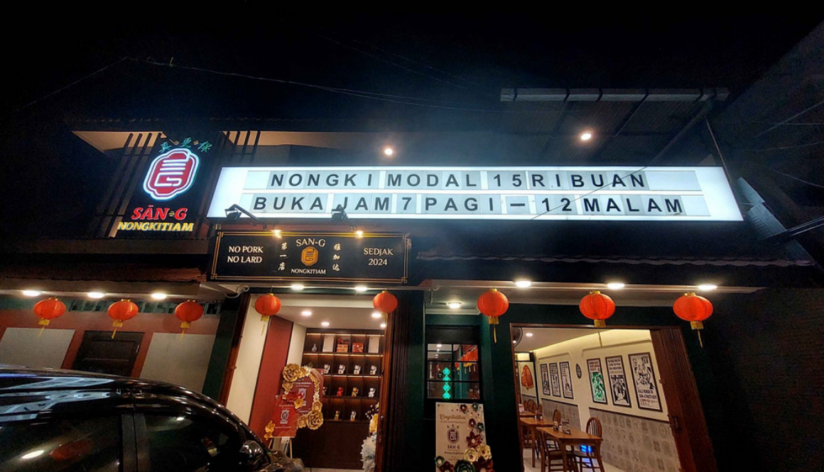Prospek Franchise Kopitiam San-G Nongkitiam
