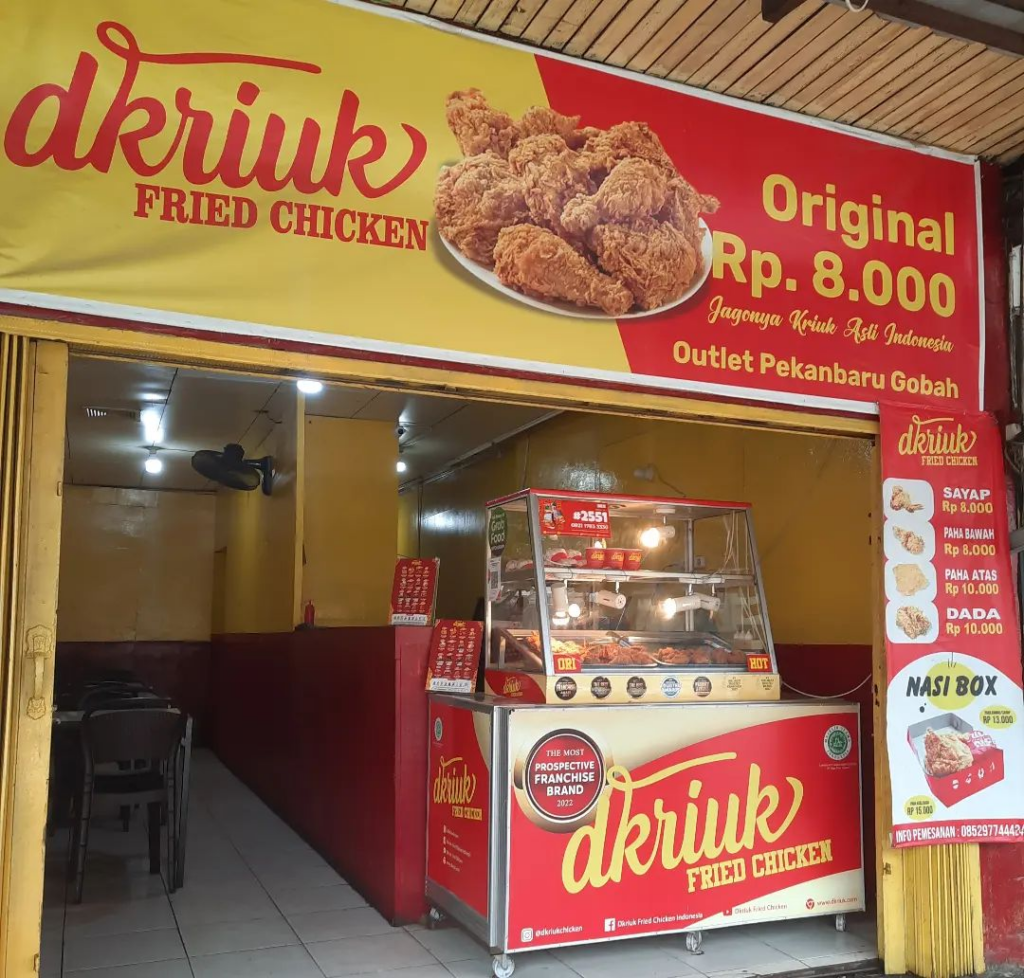 Franchise D Kriuk, Ayam Goreng Tepung, Peluang Usaha Fried Chicken, Bisnis Kuliner Murah, Daily Biz